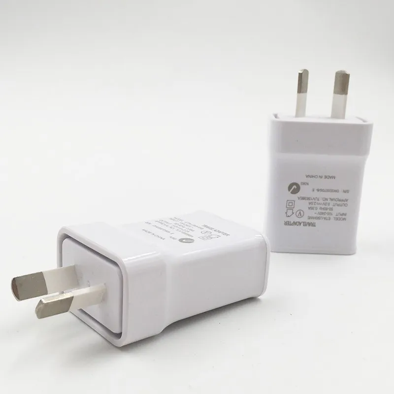 Сетевое зарядное устройство с USB разъемом 2A AU адаптер питания для Samsung Galaxy S5/6 Edge