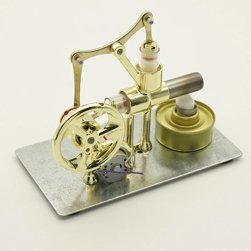 Забавная мини-модель двигателя сделай сам с воздушным мешалкой развивающая