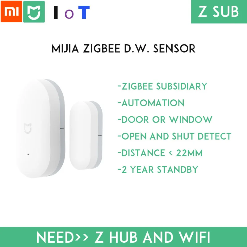 ZDWS Оригинальная Xiaomi mi домашняя серия mi JIA IoT Интернет вещей умная розетка и т. д. WiFi ZIGBEE, Bluetooth концентратор Sub пульт дистанционного управления - Цвет: ZDWS