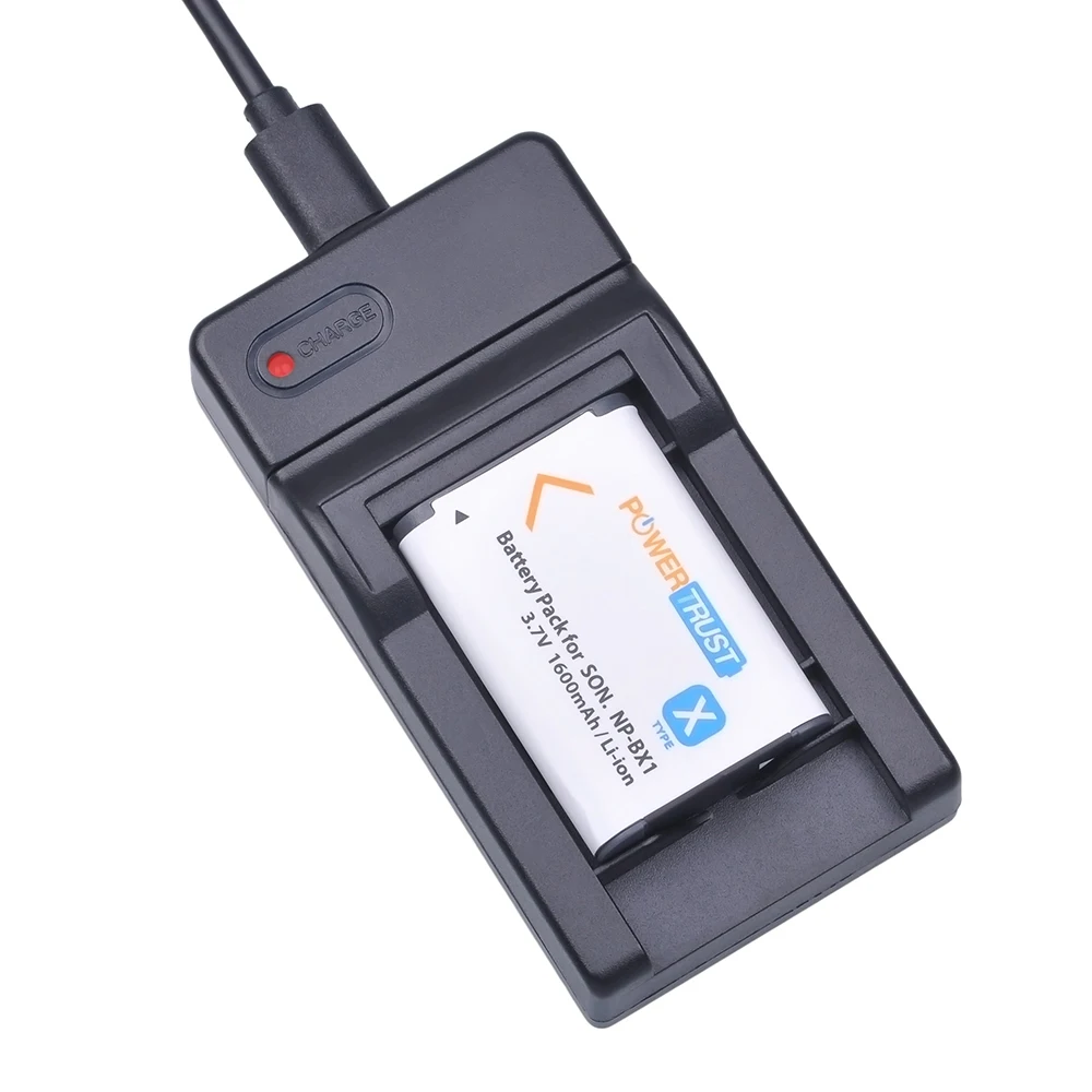 NP BX1 NPBX1 1600mAh батареи + ультра тонкий USB зарядное устройство для камеры Sony DSC RX100 RX1 HDR