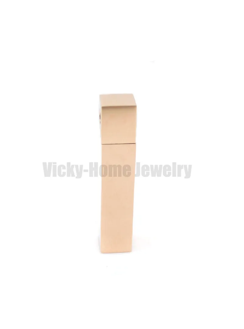 rose gold color Пары кулон сталь, цвет золотистый Аромат кулон для эфирного масла в 316L нержавеющая сталь духи ожерелье - Окраска металла: rose gold color