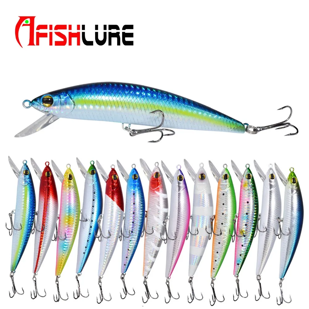 Afishlure большая блесна рыболовная приманка 40g 120 мм Пластик жесткая наживка супер