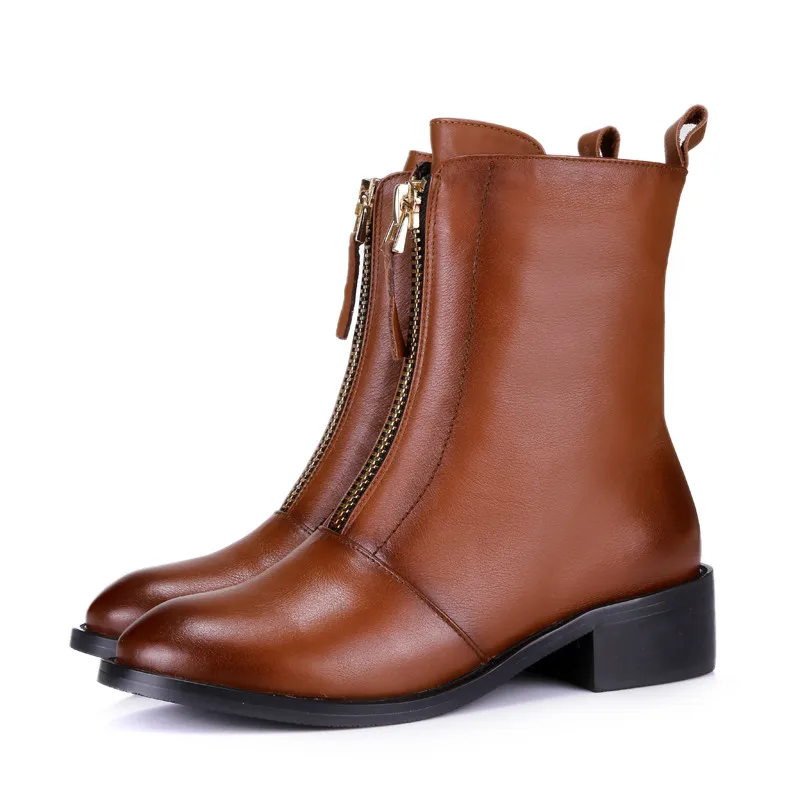 ASUMER/Лидер продаж Новое поступление Женские ботинки Модные до середины икры из