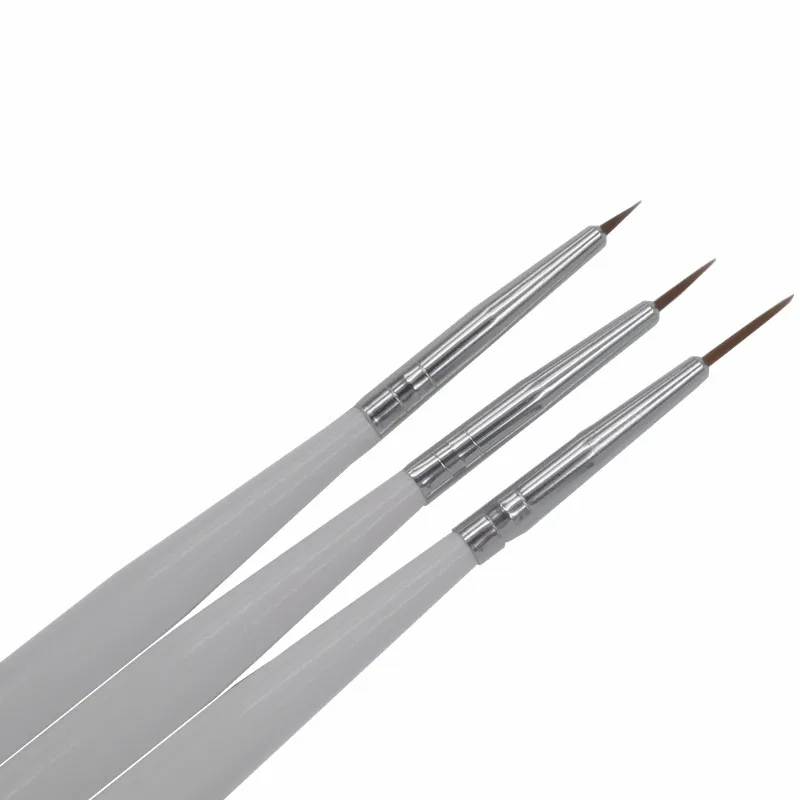 

3pcs pen Nail Art Painting Drawing Brush Practical Nail Tools Portable Nail Brush DIY Drawing Pen