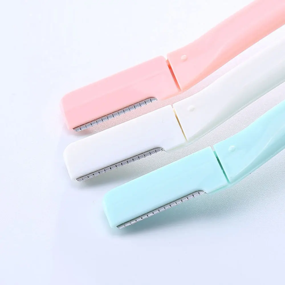 3 шт./компл. бритвы для бровей из нержавеющей стали формирования триммеры