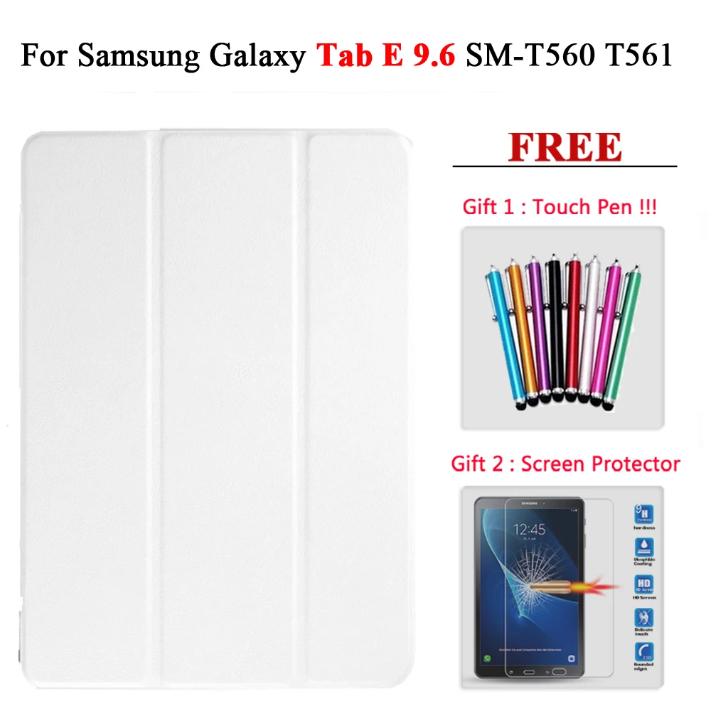 Tab E T560 bai Экран протектор Стекло Tab S6/S5e/E+ чехол для планшета чехол для Samsung Galaxy Tab E 9,6/S5e/S6 10,5 SM T860 T865 T720 T725 T560 T561 - Цвет: Tab E T560 bai