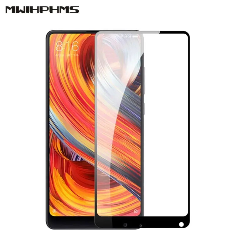 

6d glass Explosion-proof full screen for xiaomi mi mix2 full cover Tempered glass film for mi mix mobile phone screen protector