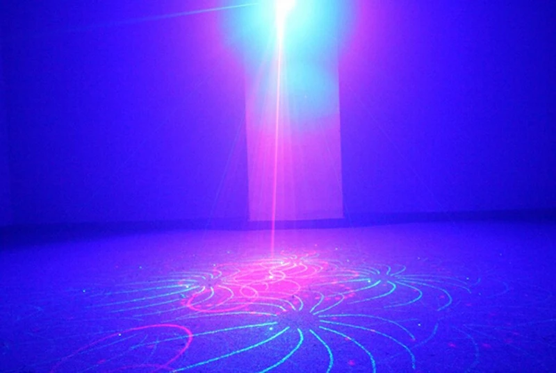 2016 RGB мини 3 линзы 40 узоров смешивания лазерный проектор Эффект сценический пульт