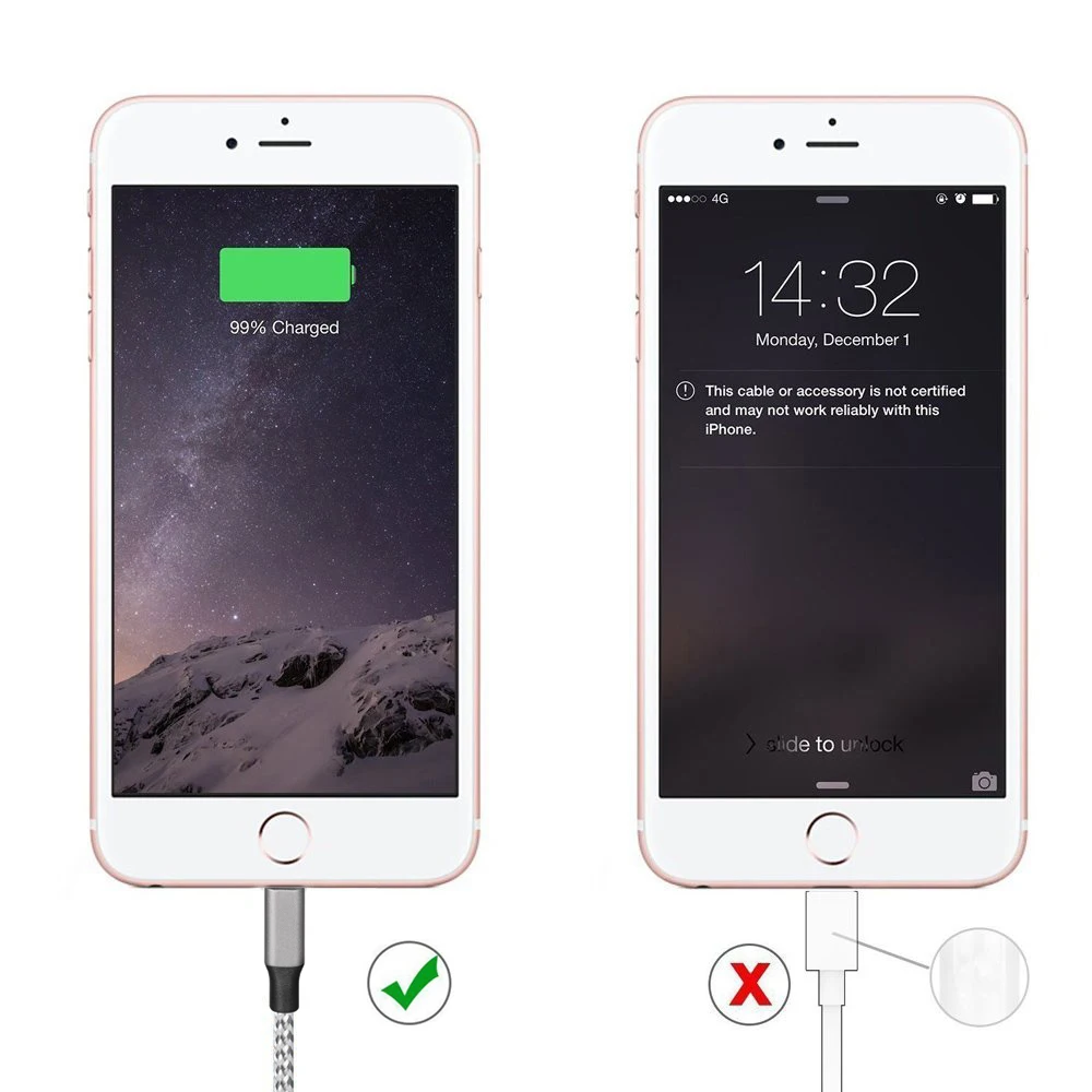 ESuky 2.4A кабель для быстрой зарядки для iPhone Xs max Xr X 8 7 6 Plus 6s 5s Plus iPad мини-usb-кабели зарядное устройство для мобильного телефона