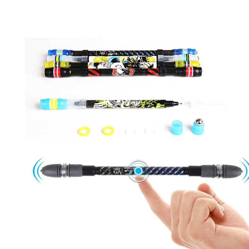 Крутая вращающаяся шариковая ручка игровая с нескользящим покрытием