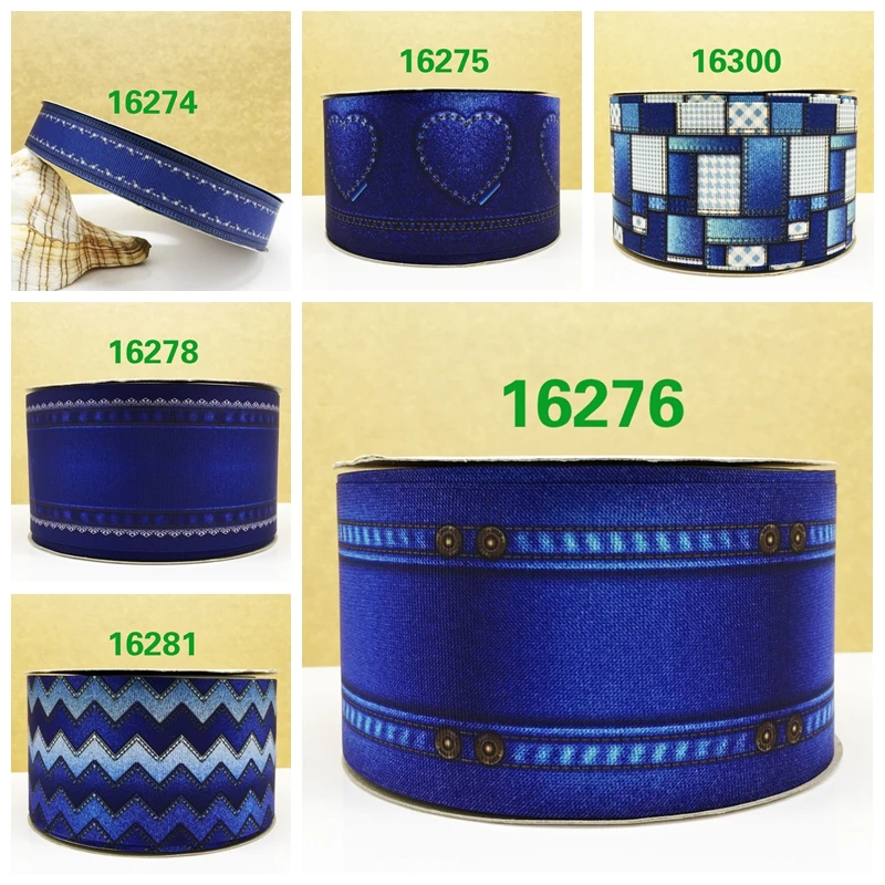 Бесплатная доставка 50 ярдов на размер лента для джинсов с принтом корсажная