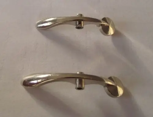 

2 pcs trumpet water key/spit Valve for repairing nickel -plated