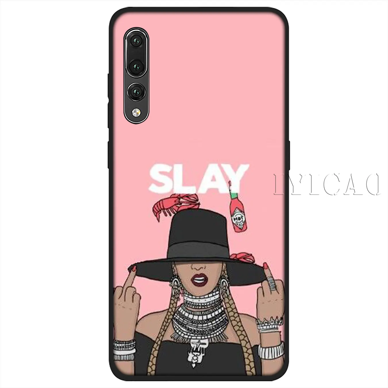 IYICAO Beyonce Мягкий силиконовый чехол для телефона Huawei P30 P20 Pro P10 P9 P8 Lite Mini 2017 2016 2015 P smart Z
