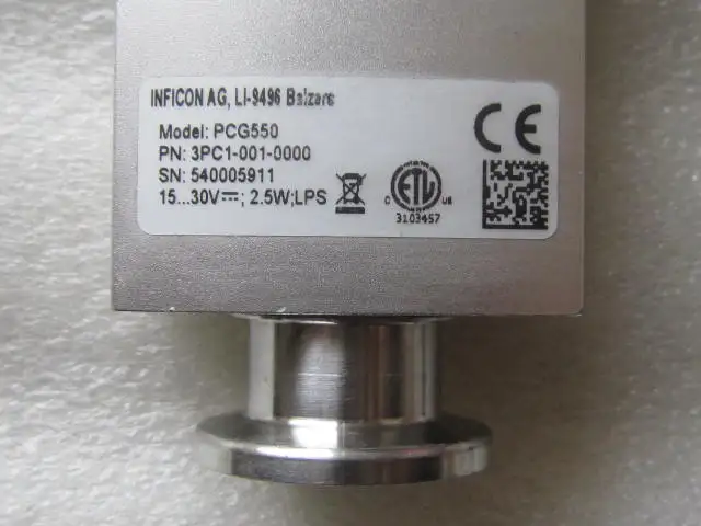 AG LI 9496 Balzers Вакуумный датчик PCG550 используется| |