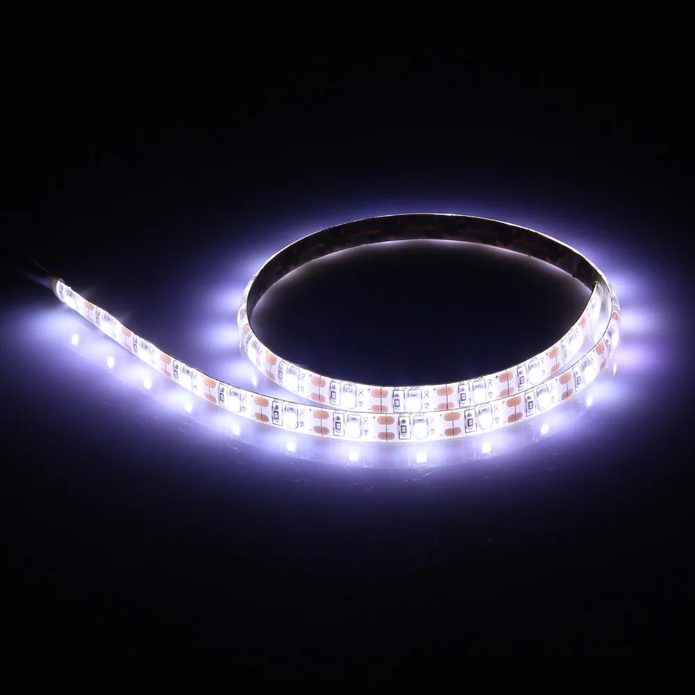 50 см USB Светодиодные ленты светильник Водонепроницаемый 5V SMD3528 полосы светильник RGB теплый холодный 0,5 м Гибкие светодиодные полосы ТВ фон светильник ing полосы