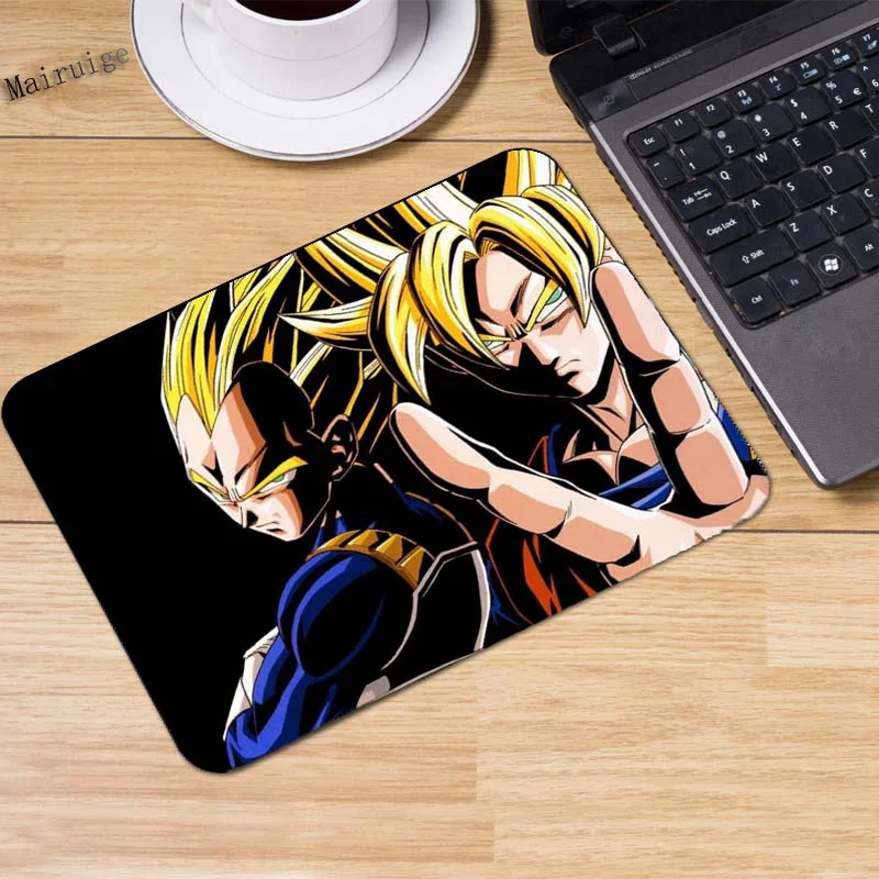 Mairuige Dragon ball z goku резиновый, мягкий, для игр нескользящий износостойкий коврик для мыши коврик 220*180*2 мм как стильный офисный аксессуар и - Цвет: 25X20CM