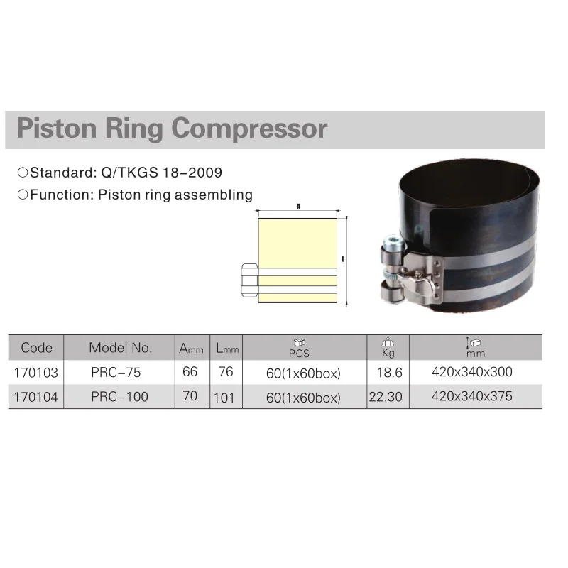

Jetech 1pc profession 3" 4 inch piston ring compressor installer removal piston into cylinders auto car light truck engine tool