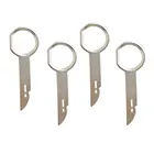 Набор ручных инструментов, 4 шт., автомобильный стерео радиоприемник, инструмент для удаления, 4 клавиши для Audi для Ford для Volkswagen, автомобильные аксессуары