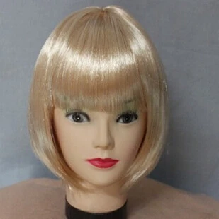Christmas masquerade activities of students color Bobo head Bob Wig Child 006 |