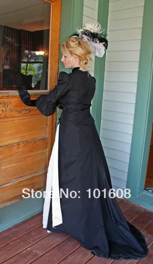 1860S Victorian Corset Gothic/Civil War Southern Belle Ball Gown Dress Halloween dresses US 4-16 V-1210 |