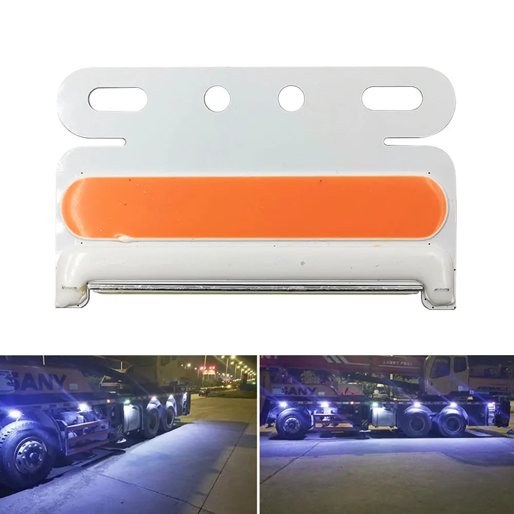 

24V LED COB Bulb for Truck Turning Lights Signal Lamp Night Running Lights Warning Lighting Red Blue Green White Yellow Color