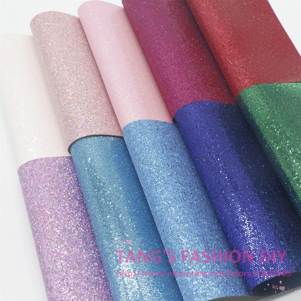 21 шт. 20x22 см материал для банта из искусственной кожи|glitter leather|synthetic leatherleather synthetic |