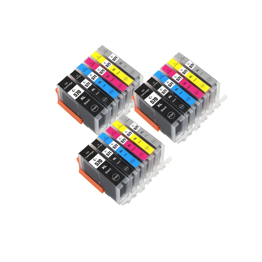 Картридж для принтера canon PIXMA MG7750 MG7751 MG7752 MG7753 TS8050 TS8051 6 цветов|ink cartridge|ink cartridge for