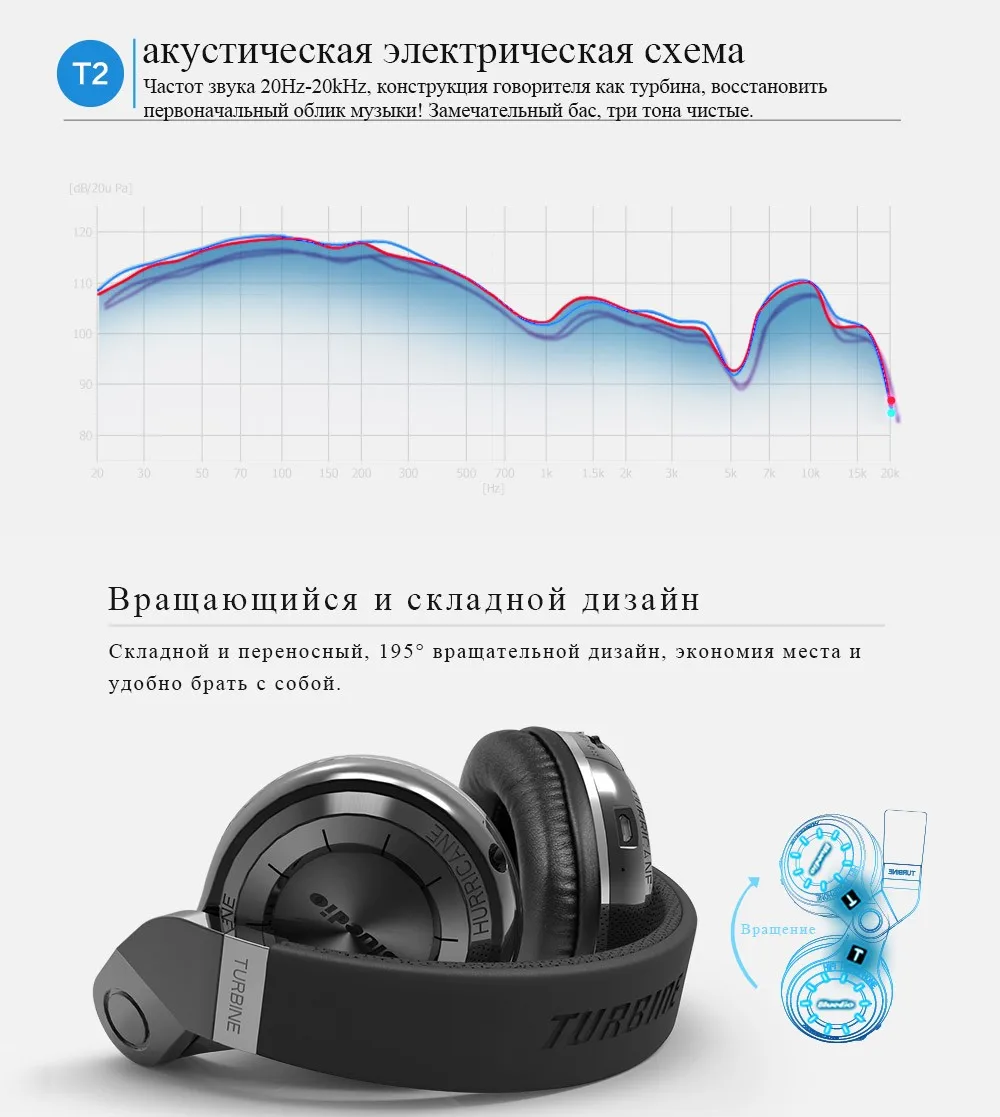 Bluedio оригинальным T2 Bluetooth Беспроводной складные наушники Встроенный микрофон 3D звук гарнитуры для сотового телефона xiaomi samsung