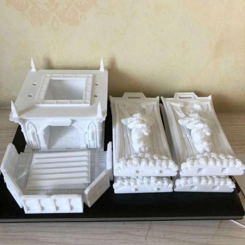 Башня для игральных костей Подземелья и Драконы DND миниатюрный замок моделирование с лотком модельная фигурка из смолы комплект RPG игры неокрашенные наборы