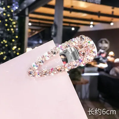 RUOYE10 стильные новые золотые заколки для волос с кристаллами, клипса тиара, свадебные аксессуары для волос в Корейском стиле, ювелирные изделия femme haar sieraden - Окраска металла: 15-silver