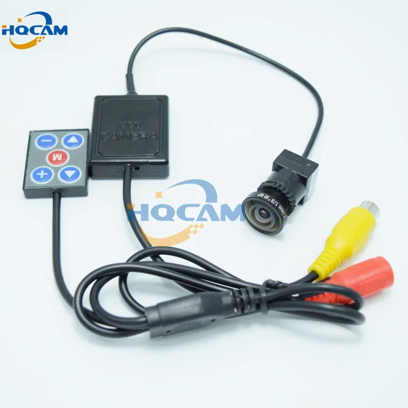 

Камера HQCAM Mini, 1/3 дюйма, цветная ПЗС-камера SONY NVP2090 отдельная видеокамера, кислотостойкая, высокая твердость, угол обзора 140 градусов, широкоуг...