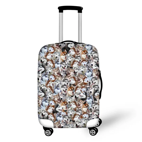 CC3212 FORUDESIGNS/3D Цветочный дорожный Багаж защитный чехол для 18-30 дюймов тележка костюм Чехол Эластичный чехол для багажника пылезащитный чехол на молнии - Цвет: CC3212