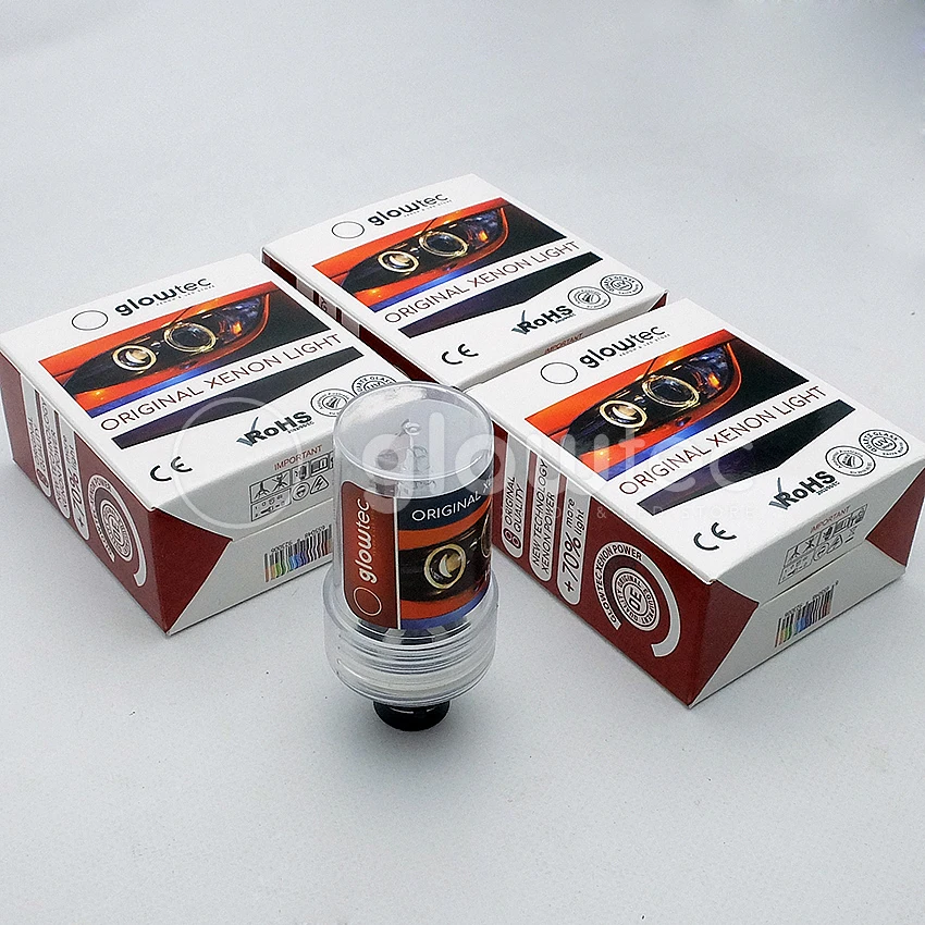 Ксеноновая лампа GLOWTEC 1 шт. D2S HID 35 Вт супер яркость и более длительный срок службы