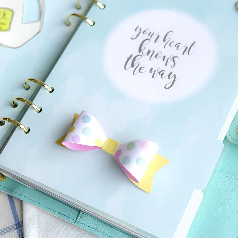 Lovedoki Dokibook 2019 тетрадь планировщик разделители Kawaii A5 A6 A7 снежинка 5 листов