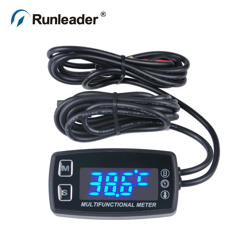 RL-HM035LT светодиодный тач/счетчик часов термометр измеритель температуры для