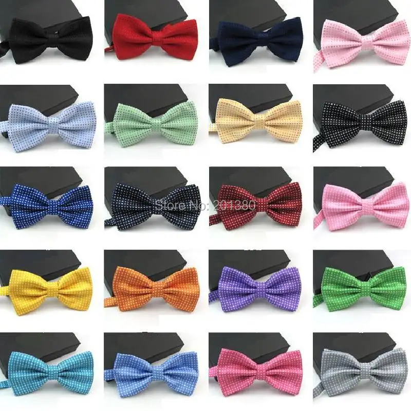 Галстук бабочка в горошек мужской галстук подарок на день рождения и свадьбу