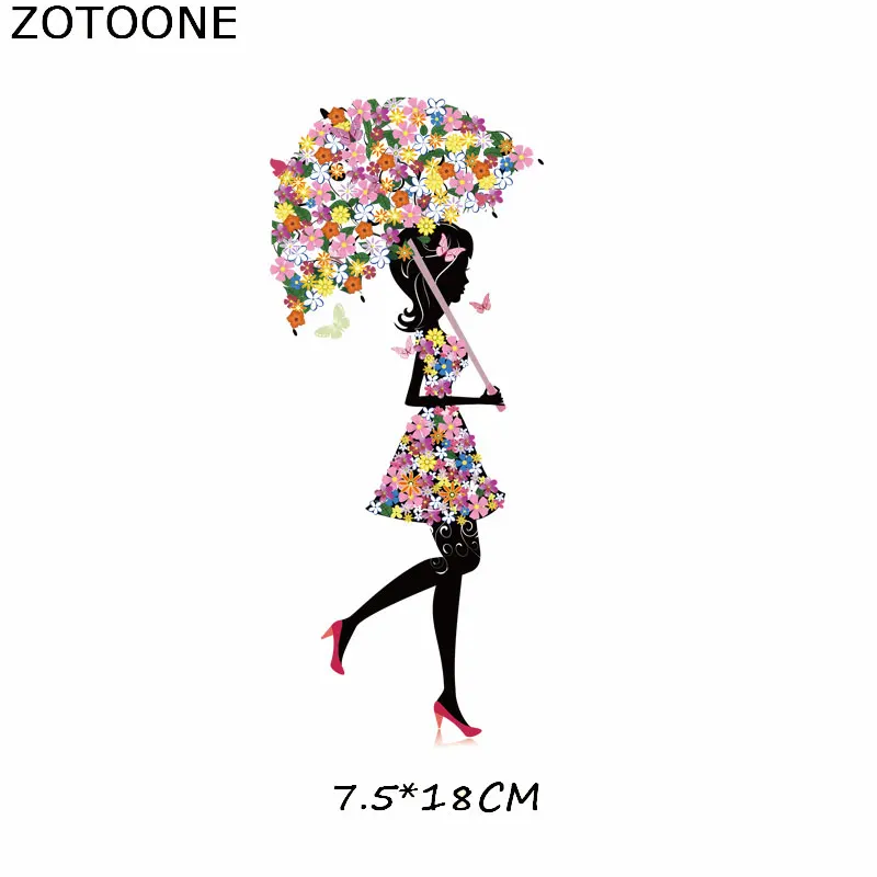 Индивидуальные нашивки ZOTOONE для девушек термоклейкие самостоятельного