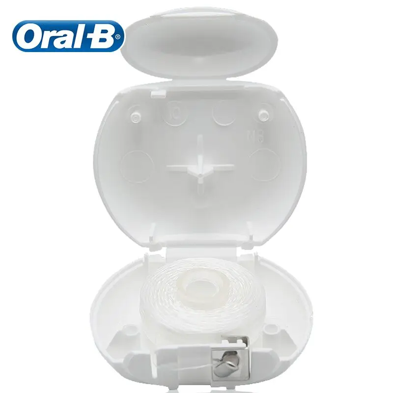 Ирригатор полости рта B Essential Dental Floss Smooth Flat Thread удобный держатель невощеная