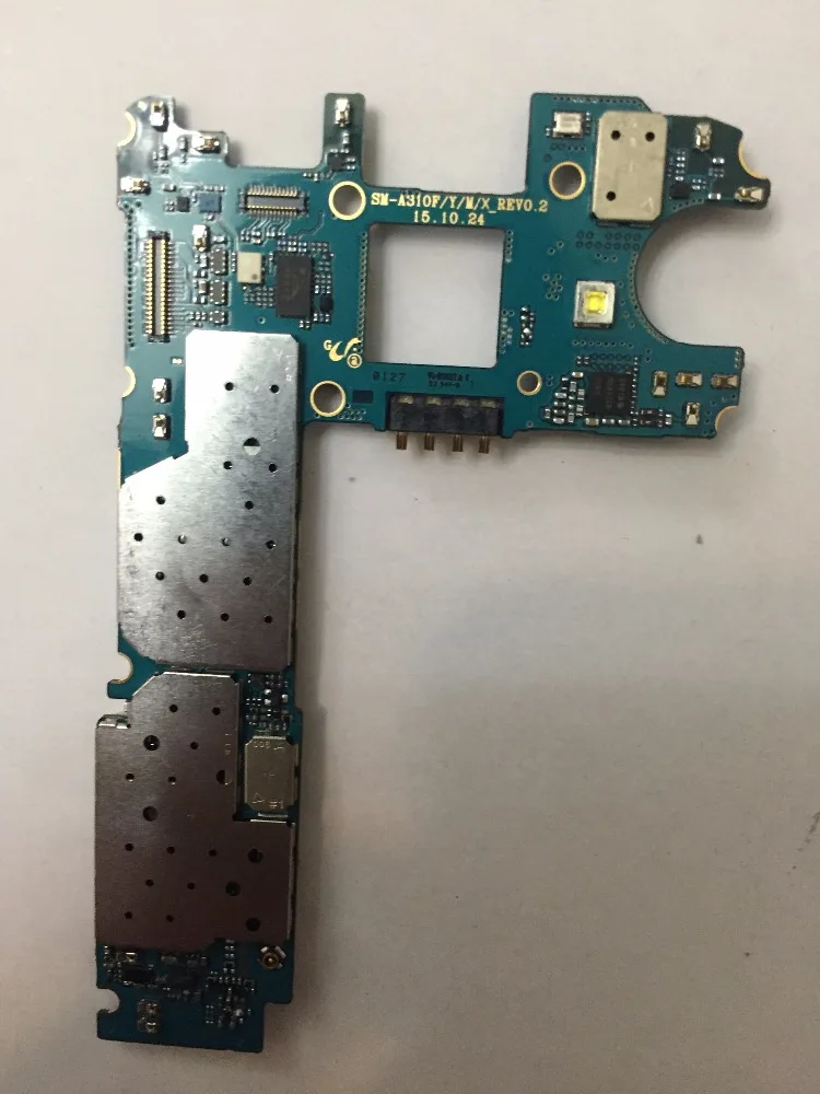 Разблокированная материнская плата для Samsung galaxy A3 A310 A310f полностью заполненная