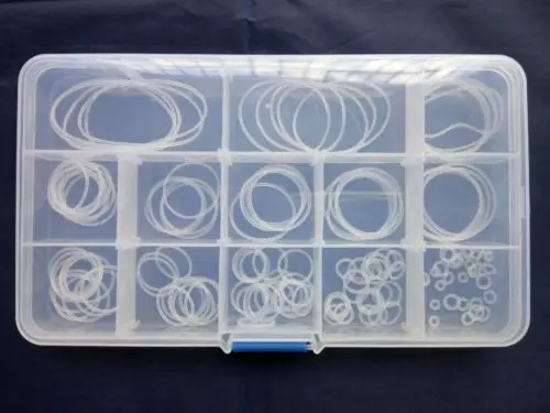135 шт 1 мм диаметр провода силиконовая резина уплотнительное кольцо уплотнения VMQ