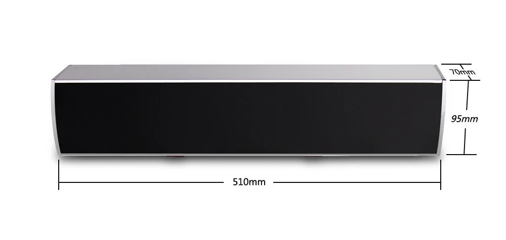 MECOOL KS2 звуковая панель DVB-T2 Android Smart tv Box S905 четырехъядерный 1 ГБ 8 ГБ чистый динамик Android телеприставка медиаплеер