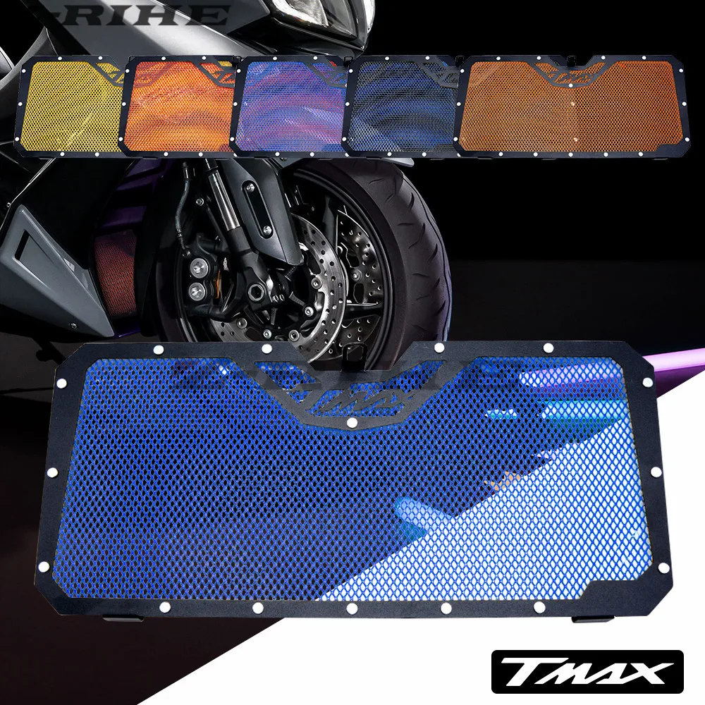 ZRIHE 4 Colors Motorcycle Radiator Guard Cover Protector Stainless Steel Grille motorbike motocross For Yamaha Tmax 530 | Автомобили и