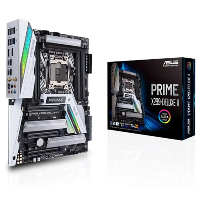 Материнская плата Asus PRIME X299 DELUXE II для настольных компьютеров ATX|Материнские платы|
