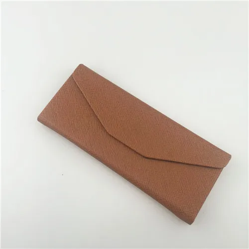 coffee Милые очки из искусственной кожи, солнцезащитные очки, es Box, сумка, Lunette De Soleil, чехол для солнцезащитного стекла, твердая стеклянная коробка для глаз, стеклянная коробка для стекла, бренд es - Цвет: coffee