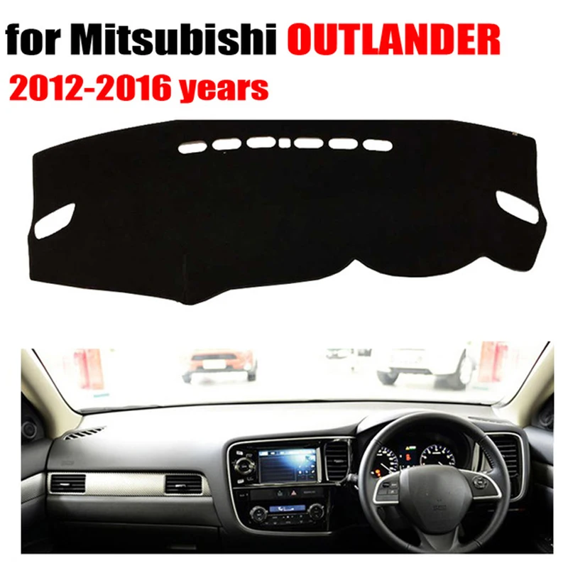 Крышка приборной панели автомобиля коврик для Mitsubishi OUTLANDER 2012 2016 лет правый руль
