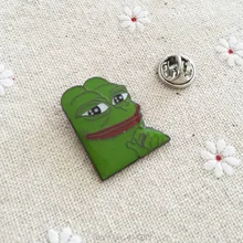 1 ''влажный коллектор Редкие песочки зеленые Эмалевые Значки