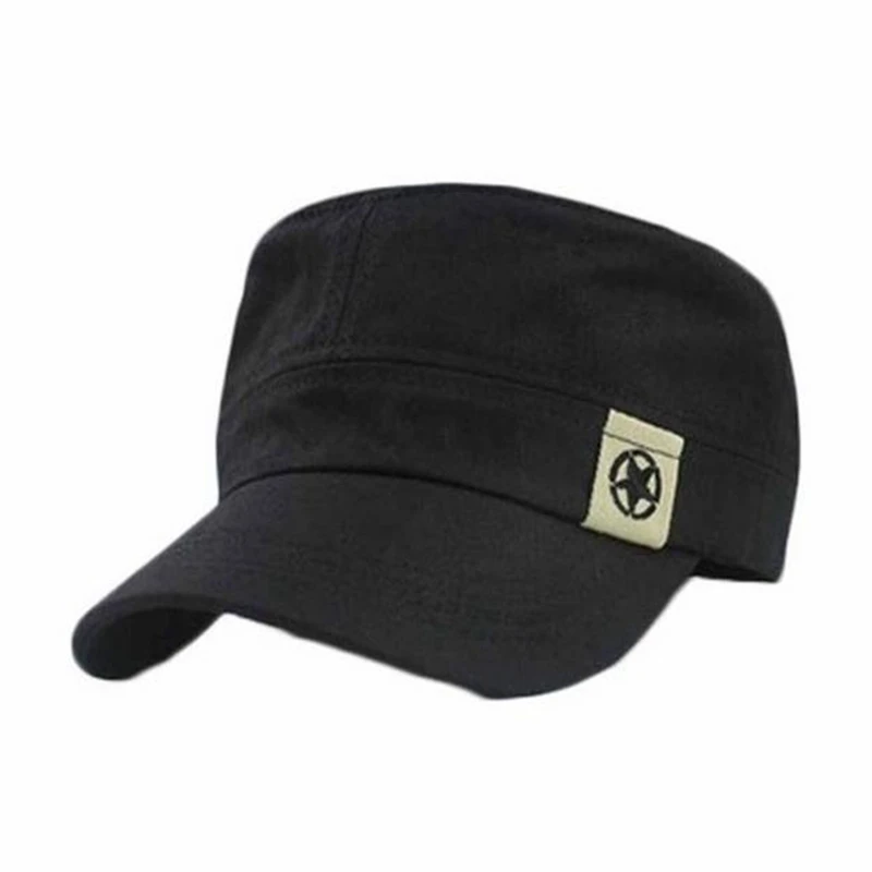 Шапка унисекс с плоской крышей хлопковая бейсболка для мальчиков и девочек