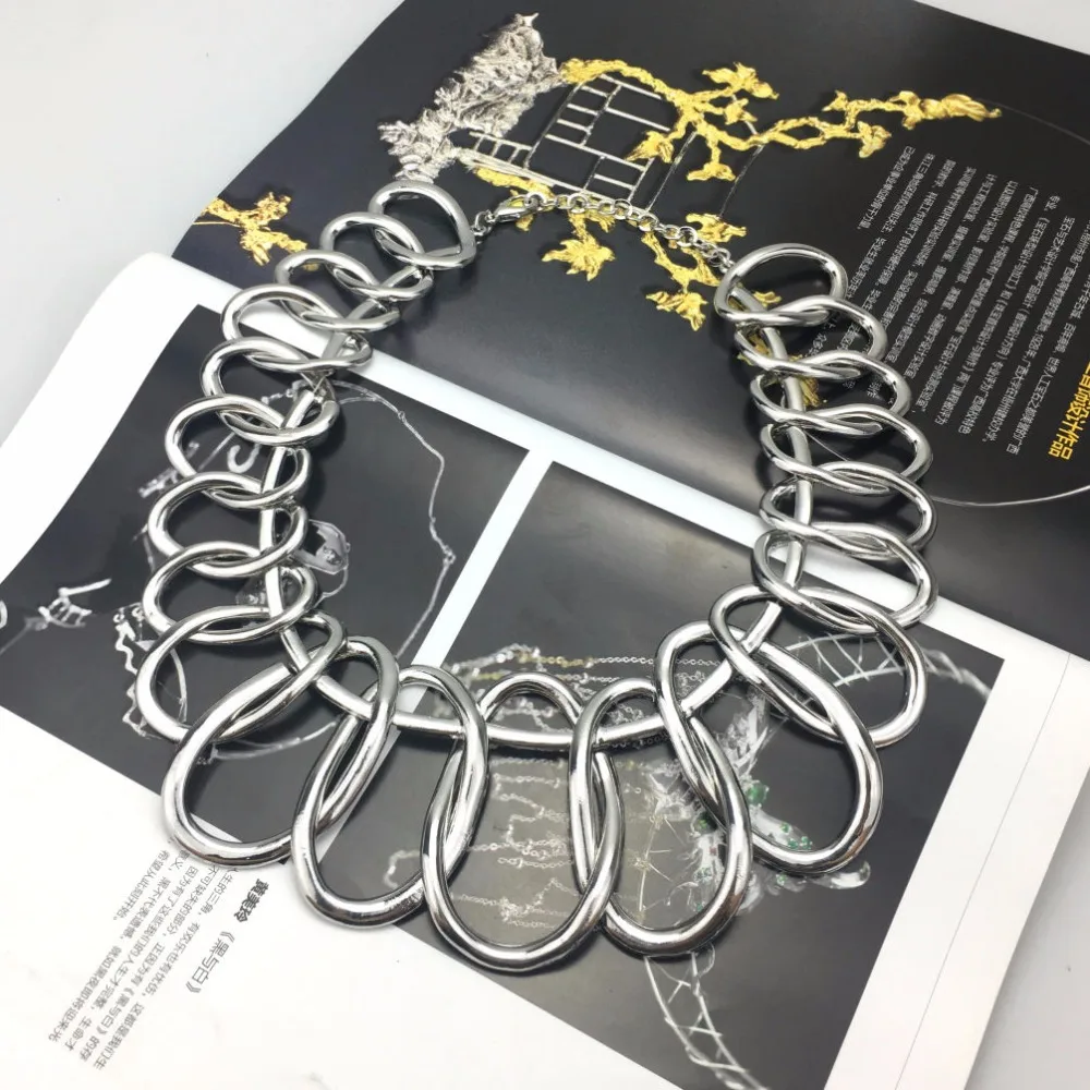 Ожерелья Чокеры MANILAI из сплава в стиле панк для женщин модные ювелирные изделия