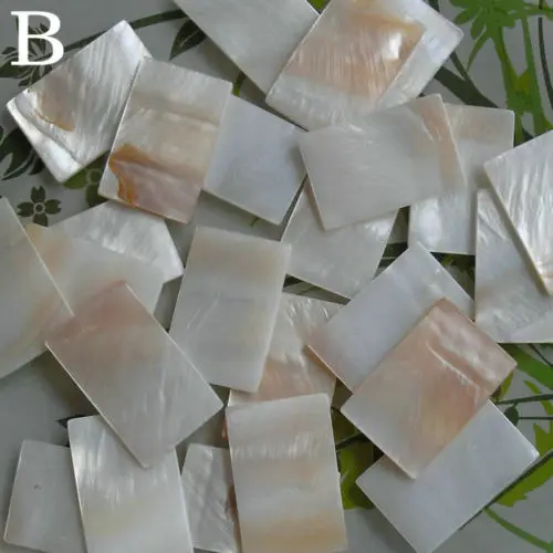 20 шт. белые жемчужные заготовки х30 мм|inlay material|pearl inlayshell inlay |