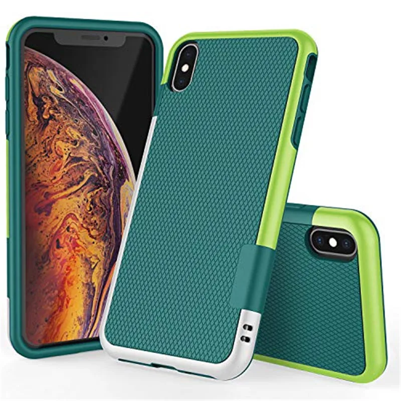 Противоударный Гибридный Силиконовый чехол для iPhone 11 PRO MAX 6 6s 7 Plus plus 8 Xs XR X